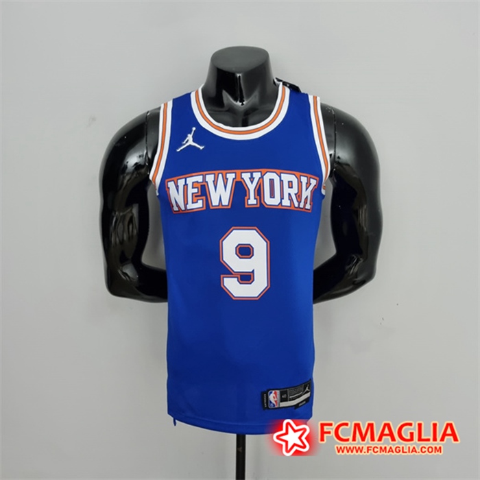 Maglia New York Knicks (Barrett #9) Blu 75th Anniversary Jordan Limited