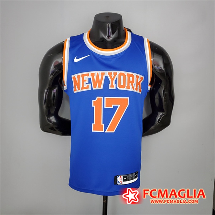 Maglia New York Knicks (Lin #17) 2021 Blu