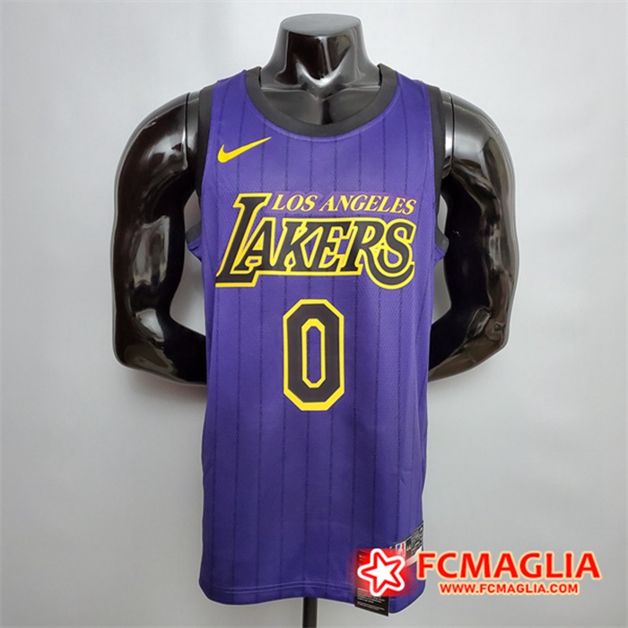 Maglia Los Angeles Lakers (Young #0) Viola City version