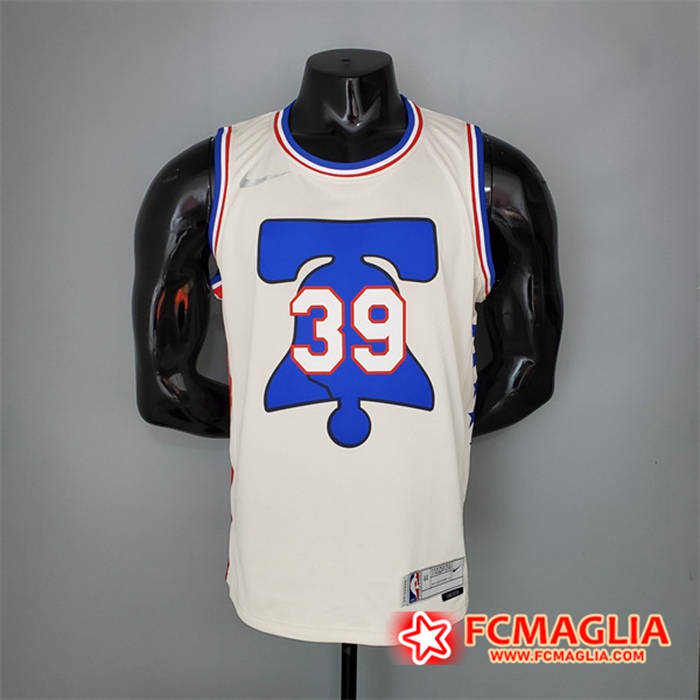 Maglia Philadelphia 76ers (Howard #39) 2021 Beige Bonus Edition