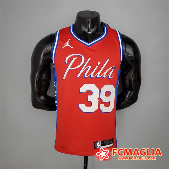 Maglia Philadelphia 76ers (Howard #39) 2021 Rosso Jordan Themed