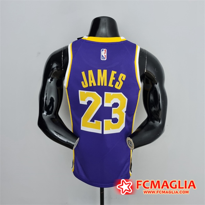 Lakers maglia viola on sale