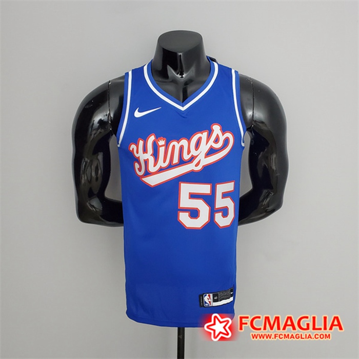 Maglia Sacramento Kings (Williams #55) Blu City Edition
