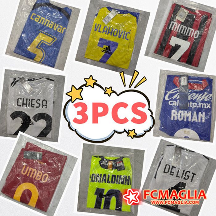 Maglie Calcio Yes Numbers - Inviato A Caso 3PCS
