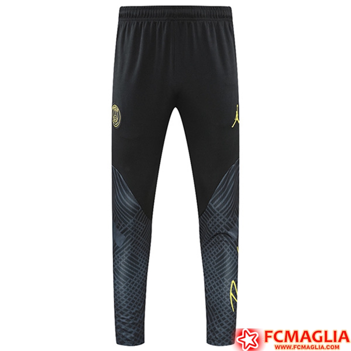 Pantaloni Da Allenamento Jordan PSG Nero/Grigio 2022/2023