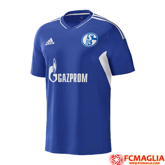 Nuova Maglie Calcio Schalke 04 Prima 2022/2023