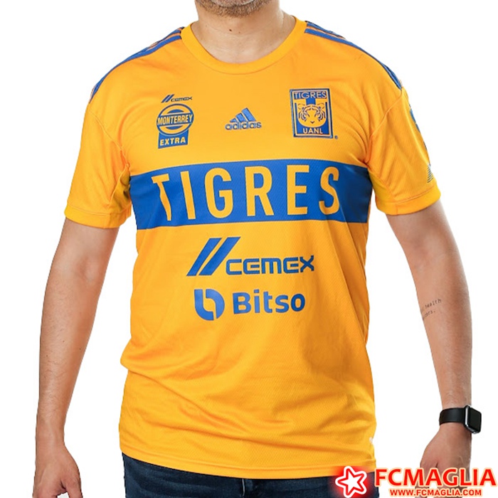 Nuova Maglie Calcio Tigres UANL Prima 2022/2023
