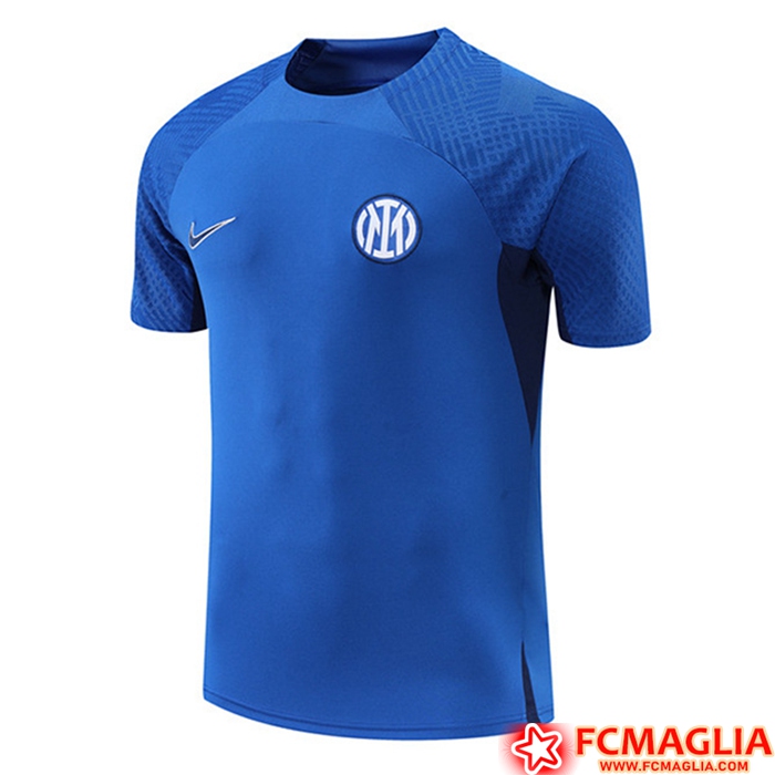 T Shirt Allenamento Inter Milan Blu 2022/2023