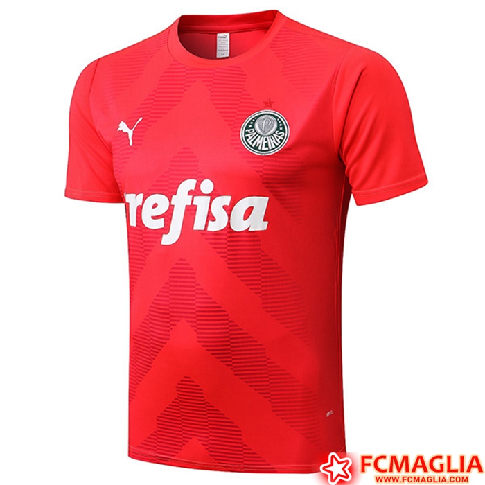 T Shirt Allenamento Palmeiras Rosso 2022/2023
