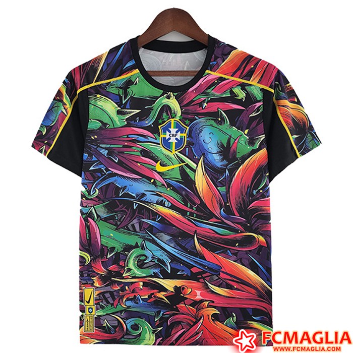 T Shirt Allenamento Brasile Special Edition Camo 2022/2023