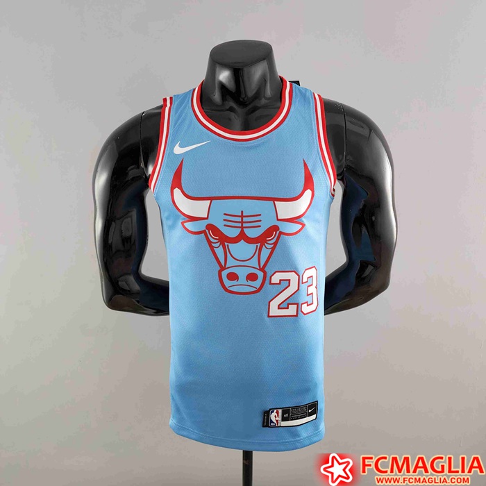 Maglia Chicago Bulls (JORDAN #23) Blu