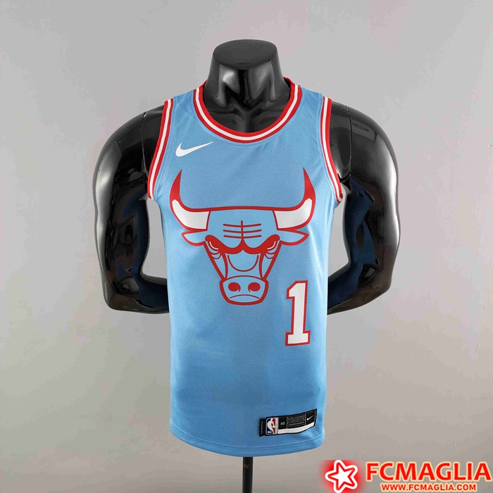 Maglia Chicago Bulls (ROSE #1) Blu