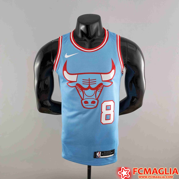 Maglia Chicago Bulls (LAVINE #8) Blu