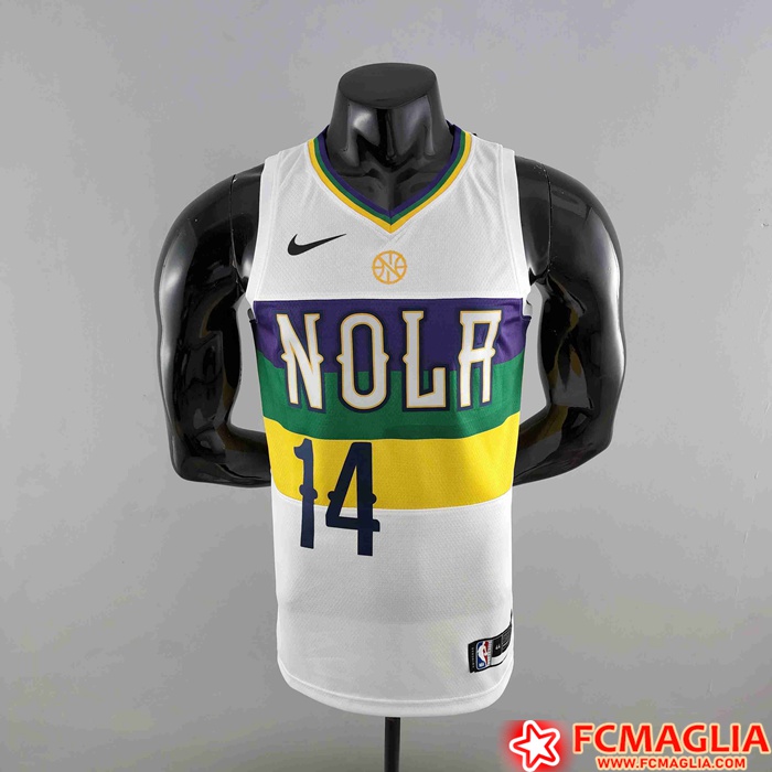 Maglia New Orleans Pelicans (INGRAM #14) Bianco Urban Edition