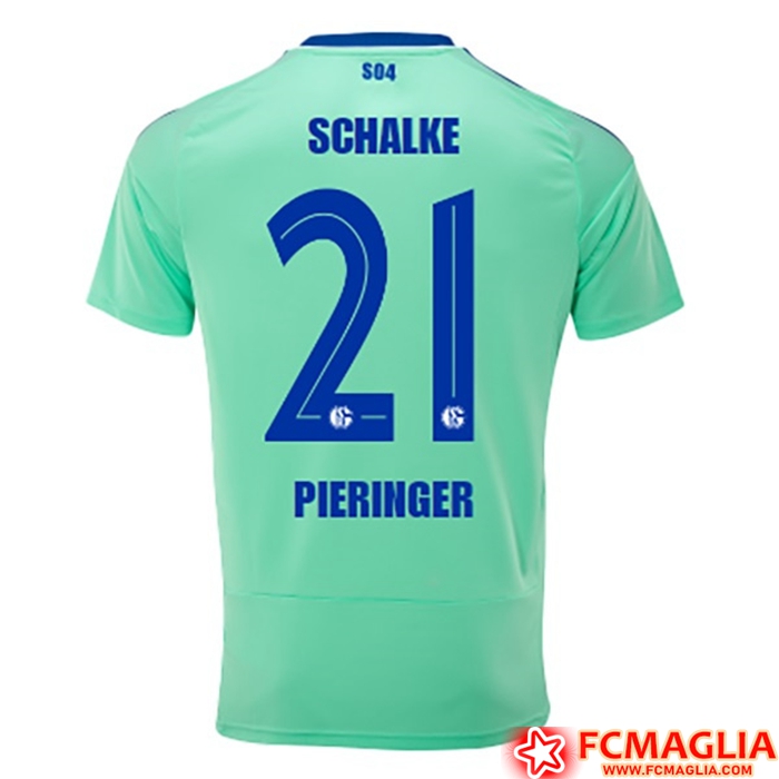 Maglie Calcio Schalke 04 (PIERINGER #21) 2022/23 Terza