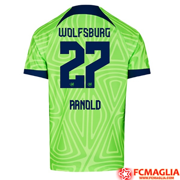 Maglie Calcio Vfl Wolfsburg (ARNOLD #27) 2022/23 Prima