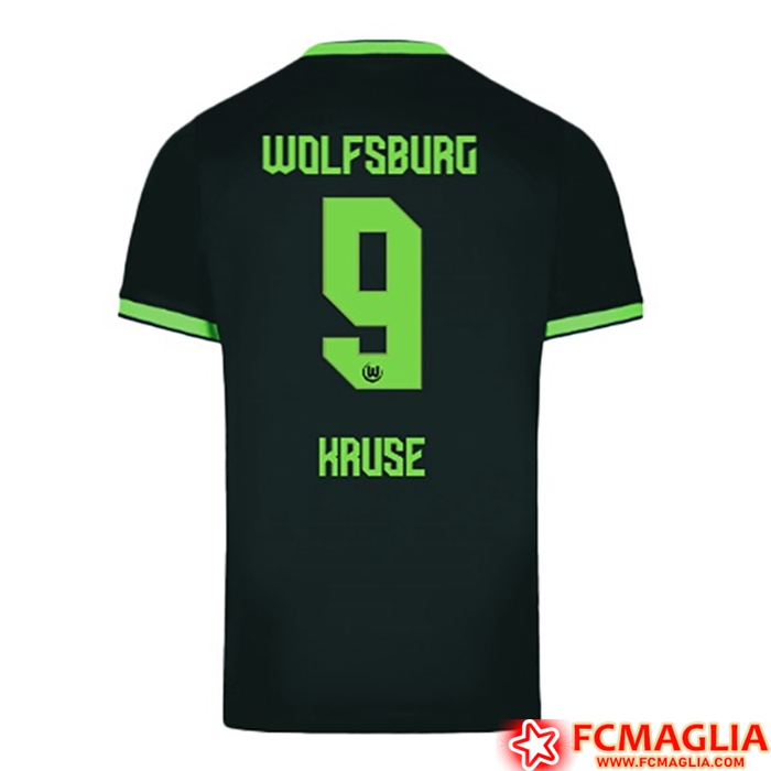 Maglie Calcio Vfl Wolfsburg (KRUSE #9) 2022/23 Seconda