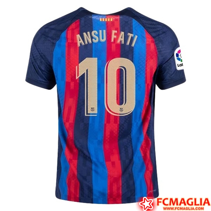 Maglie Calcio FC Barcellona (ANSU FATI #10) 2022/23 Prima