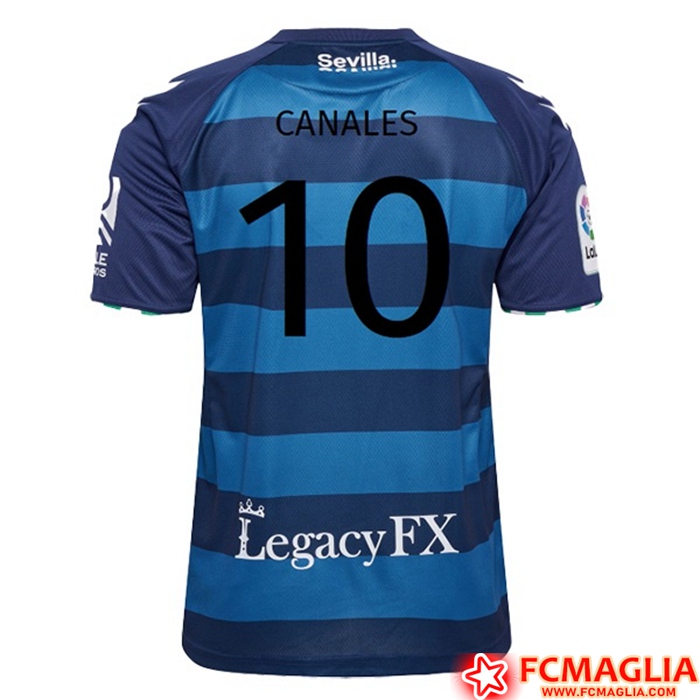 Maglie Calcio Real Betis (CANALES #10) 2022/23 Seconda