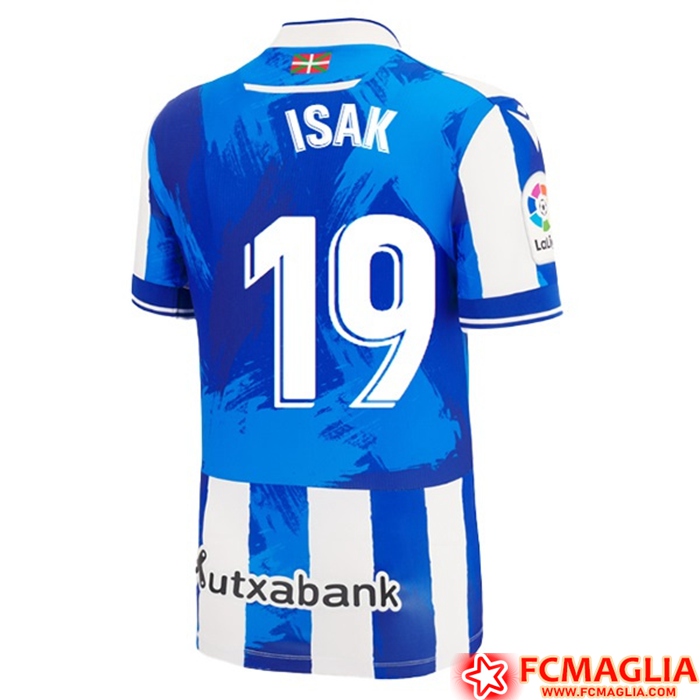 Maglie Calcio Real Sociedad (ISAK #19) 2022/23 Prima