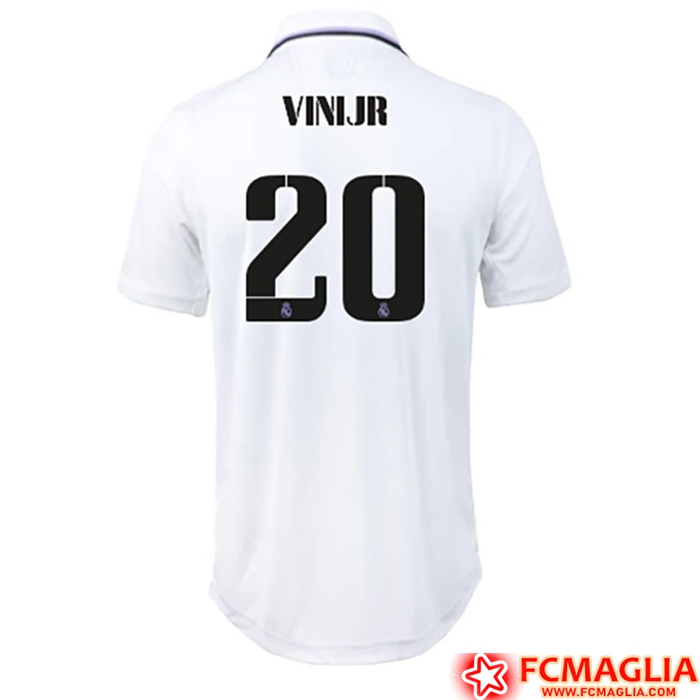 Maglie Calcio Real Madrid (VINIJR #20) 2022/23 Prima