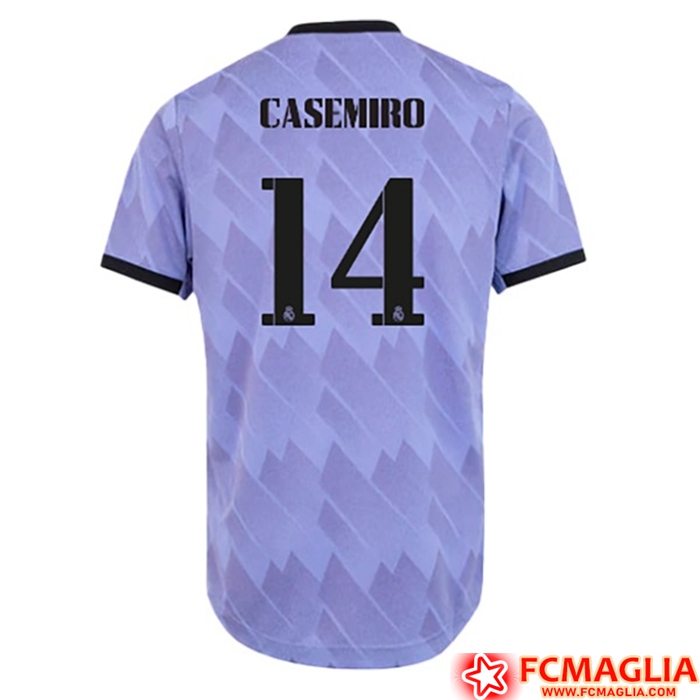 Maglie Calcio Real Madrid (CASEMIRO #14) 2022/23 Seconda