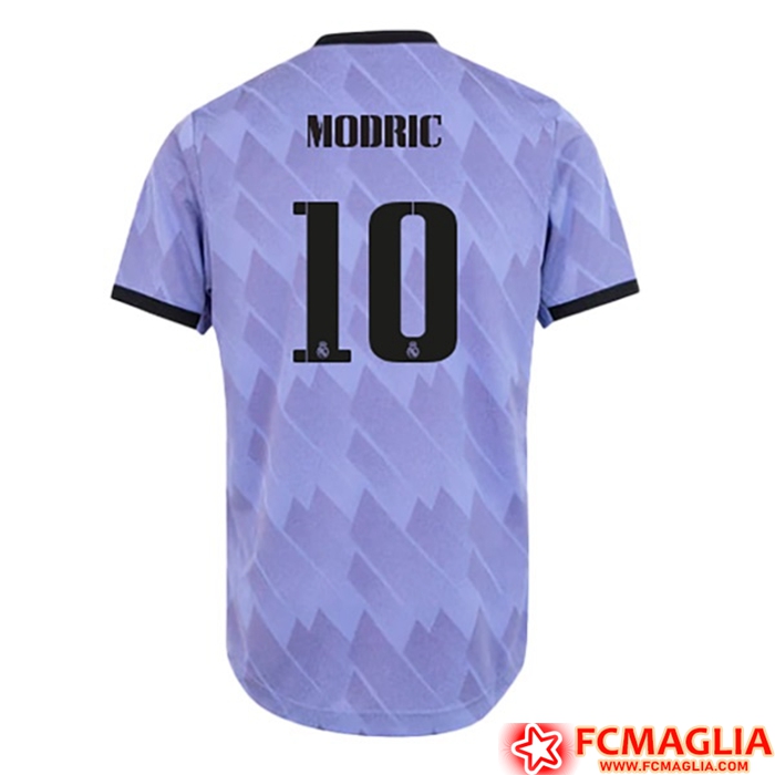 Maglie Calcio Real Madrid (MODRIC #10) 2022/23 Seconda
