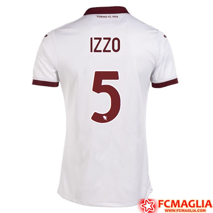 Maglie Calcio Torino (IZZO #5) 2022/23 Seconda