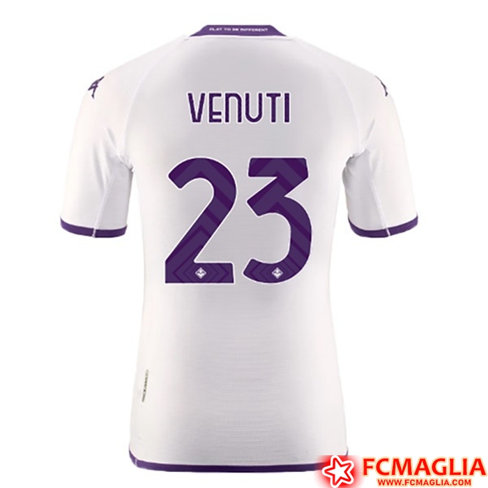 Maglie Calcio ACF Fiorentina (VENUTI #23) 2022/23 Seconda