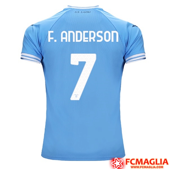 Maglie Calcio SS Lazio (F.ANDERSON #7) 2022/23 Prima