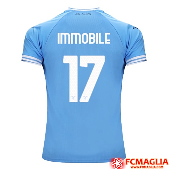 Maglie Calcio SS Lazio (IMMOBILE #17) 2022/23 Prima