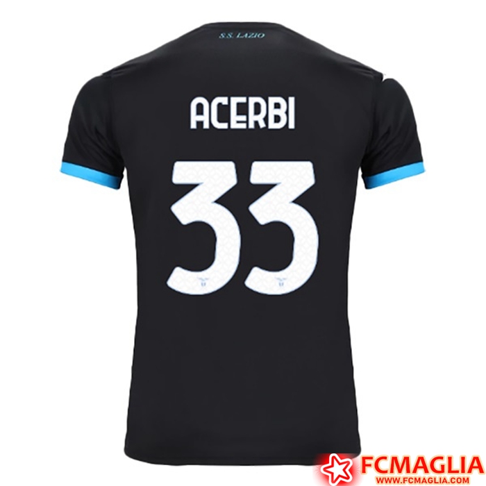 Maglie Calcio SS Lazio (ACERBI #33) 2022/23 Seconda