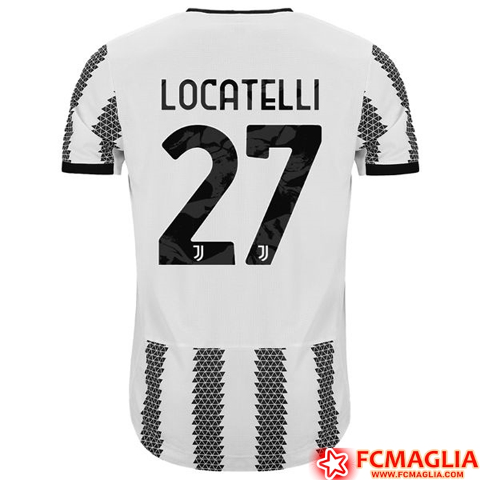 Maglie Calcio Juventus (LOCATELLI #27) 2022/23 Prima