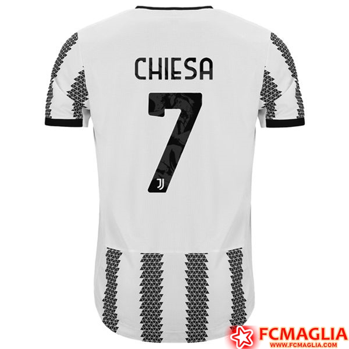 Maglie Calcio Juventus (CHIESA #7) 2022/23 Prima