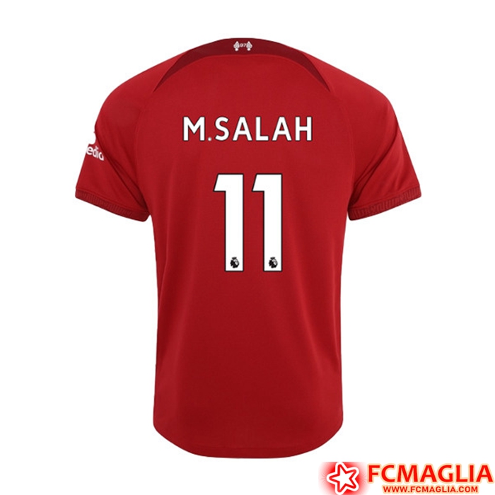 Maglie Calcio Liverpool (M.SALAH #11) 2022/23 Prima