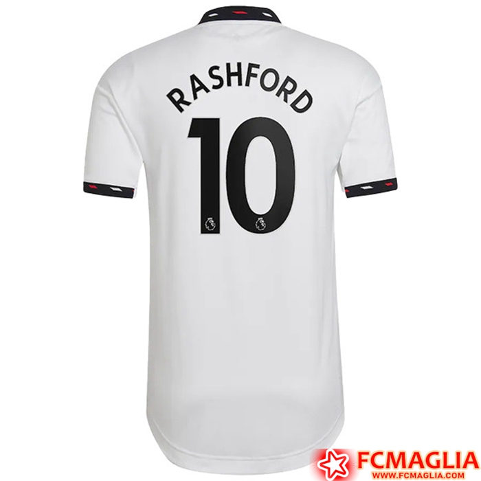 Maglie Calcio Manchester United (RASHFORD #10) 2022/23 Seconda