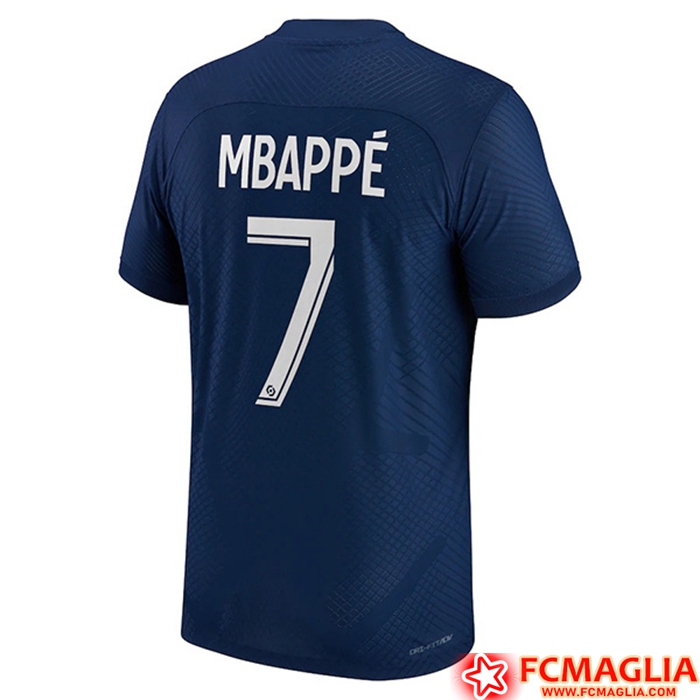 Maglie Calcio PSG (MBAPPÉ #7) 2022/23 Prima
