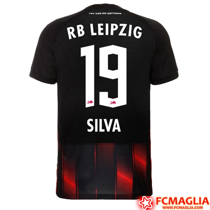 Maglie Calcio RB Leipzig (SILVA #19) 2022/23 Terza