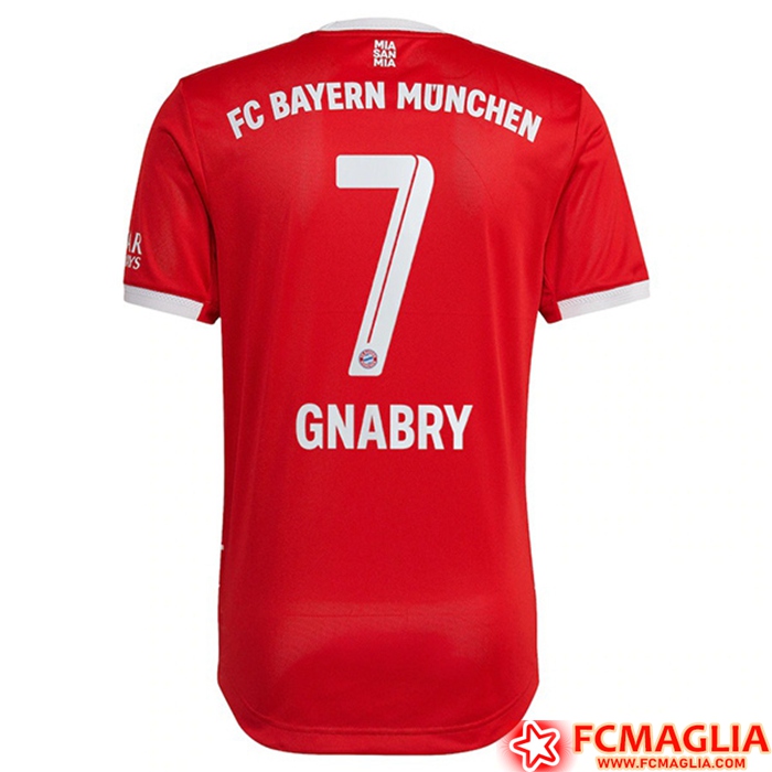 Maglie Calcio Bayern Monaco (GNABRY #7) 2022/23 Prima