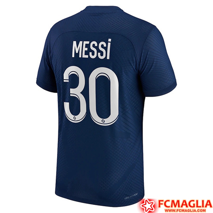 Maglie Calcio PSG (MESSI #30) 2022/23 Prima
