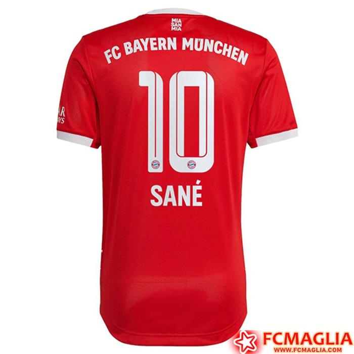 Maglie Calcio Bayern Monaco (SANÉ #10) 2022/23 Prima