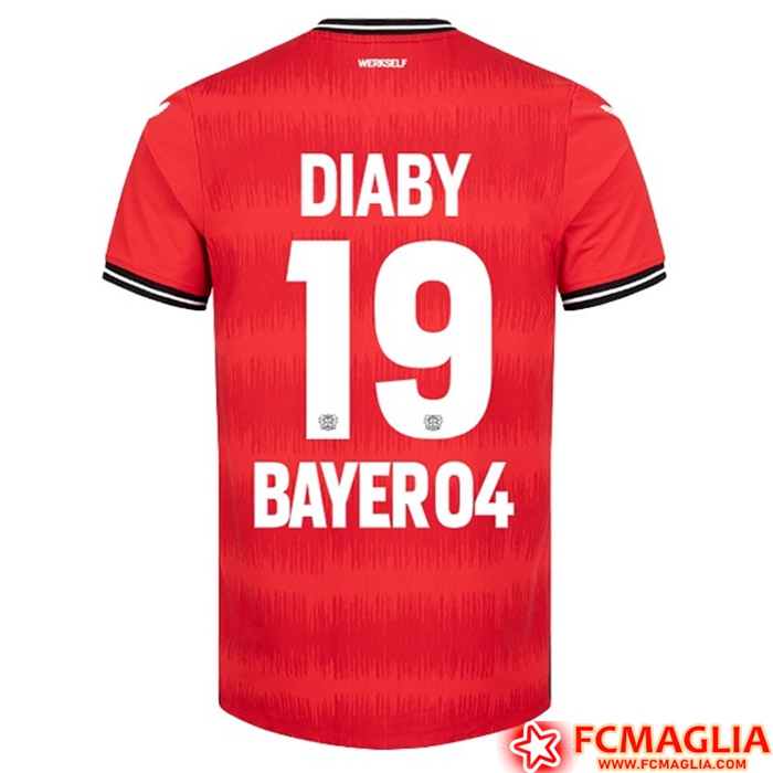 Maglie Calcio Leverkusen (DIABY #19) 2022/23 Prima