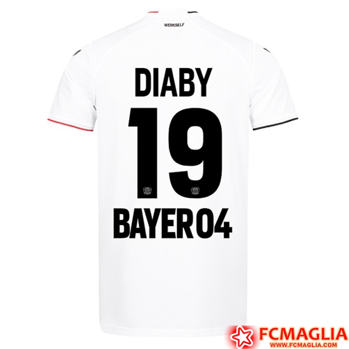 Maglie Calcio Leverkusen (DIABY #19) 2022/23 Terza