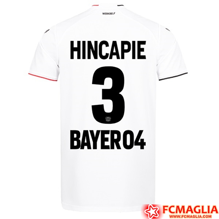 Maglie Calcio Leverkusen (HINCAPIE #3) 2022/23 Terza