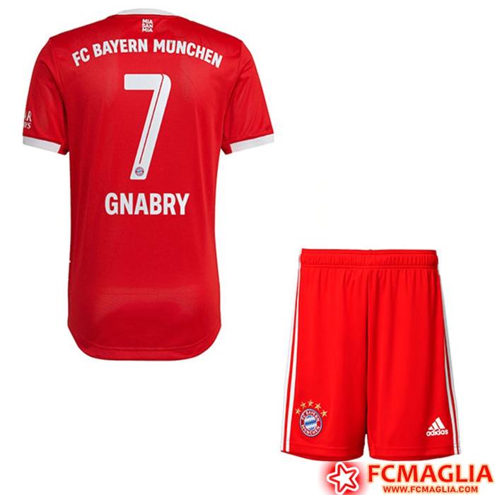 Maglie Calcio Bayern Monaco (GNABRY #7) Bambino Prima 2022/23