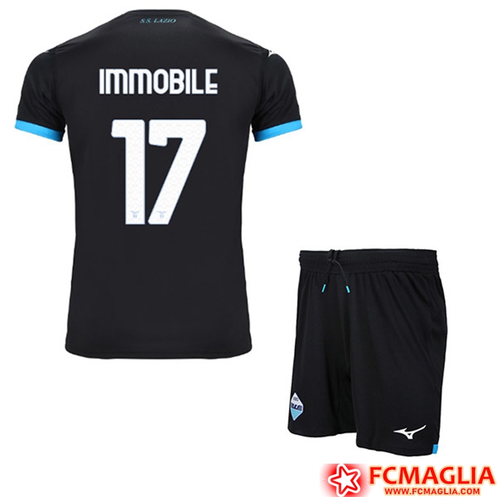 Maglie Calcio SS Lazio (IMMOBILE #17) Bambino Seconda 2022/23