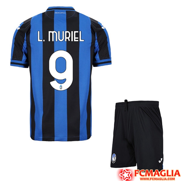 Maglie Calcio Atalanta (L.MURIEL #9) Bambino Prima 2022/23