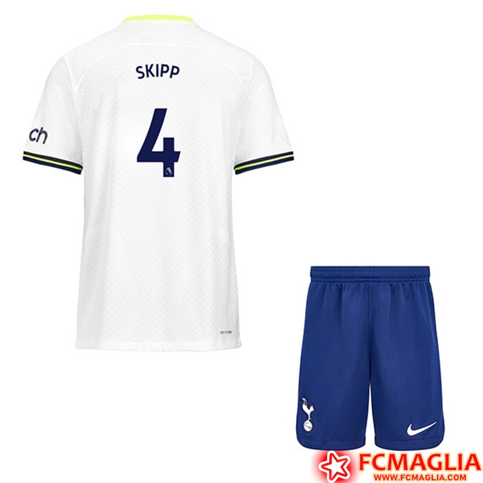 Maglie Calcio Tottenham Hotspur (SKIPP #4) Bambino Prima 2022/23