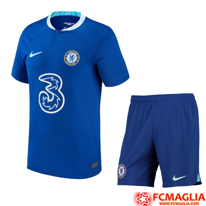 Nuova Maglie Calcio FC Chelsea Bambino Prima 2022/2023