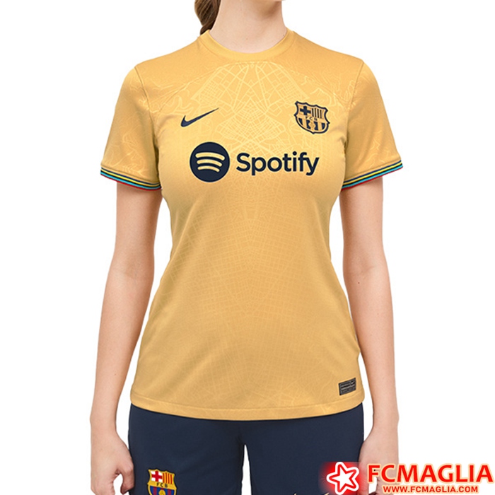 Maglie Calcio FC Barcellona Donna Seconda 2022/2023